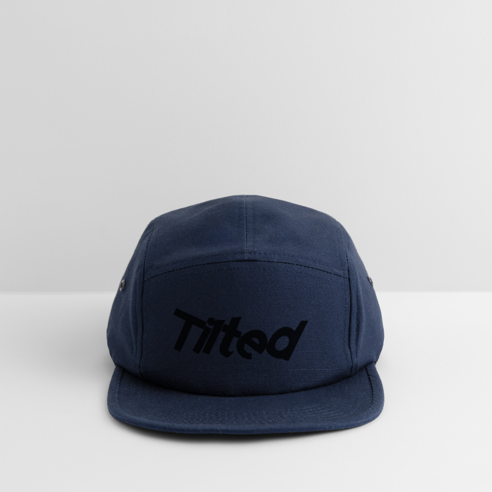Canvas Camper Cap - navy