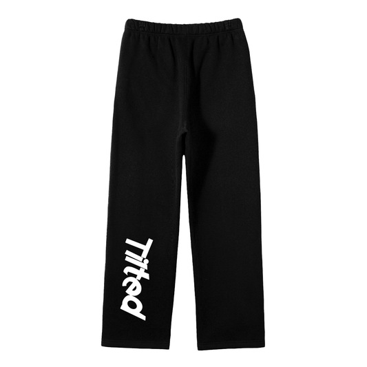 Streetwear Unisex Solid Color Fleece Straight Leg Pants