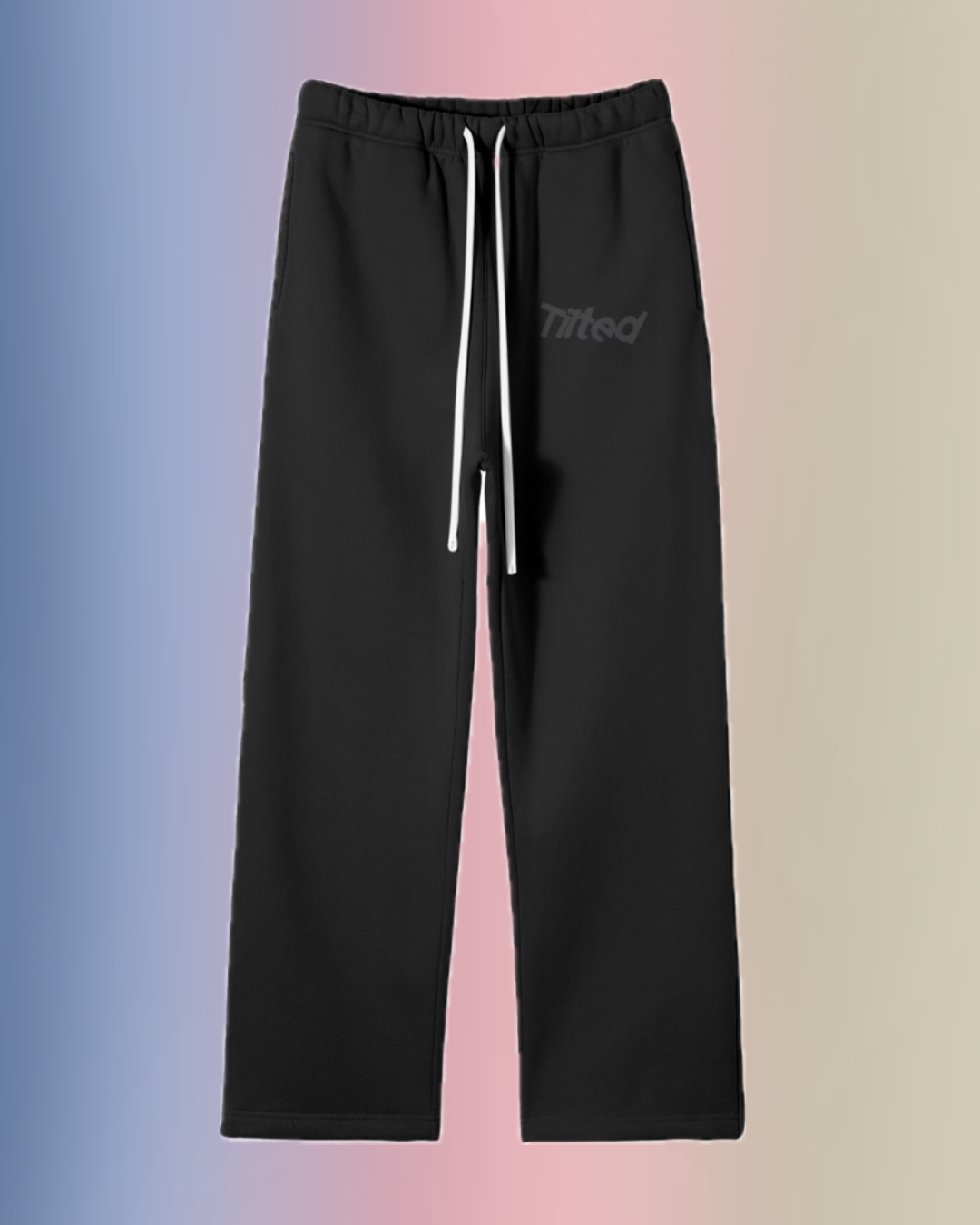 Mono-Logo Straight Leg Pants