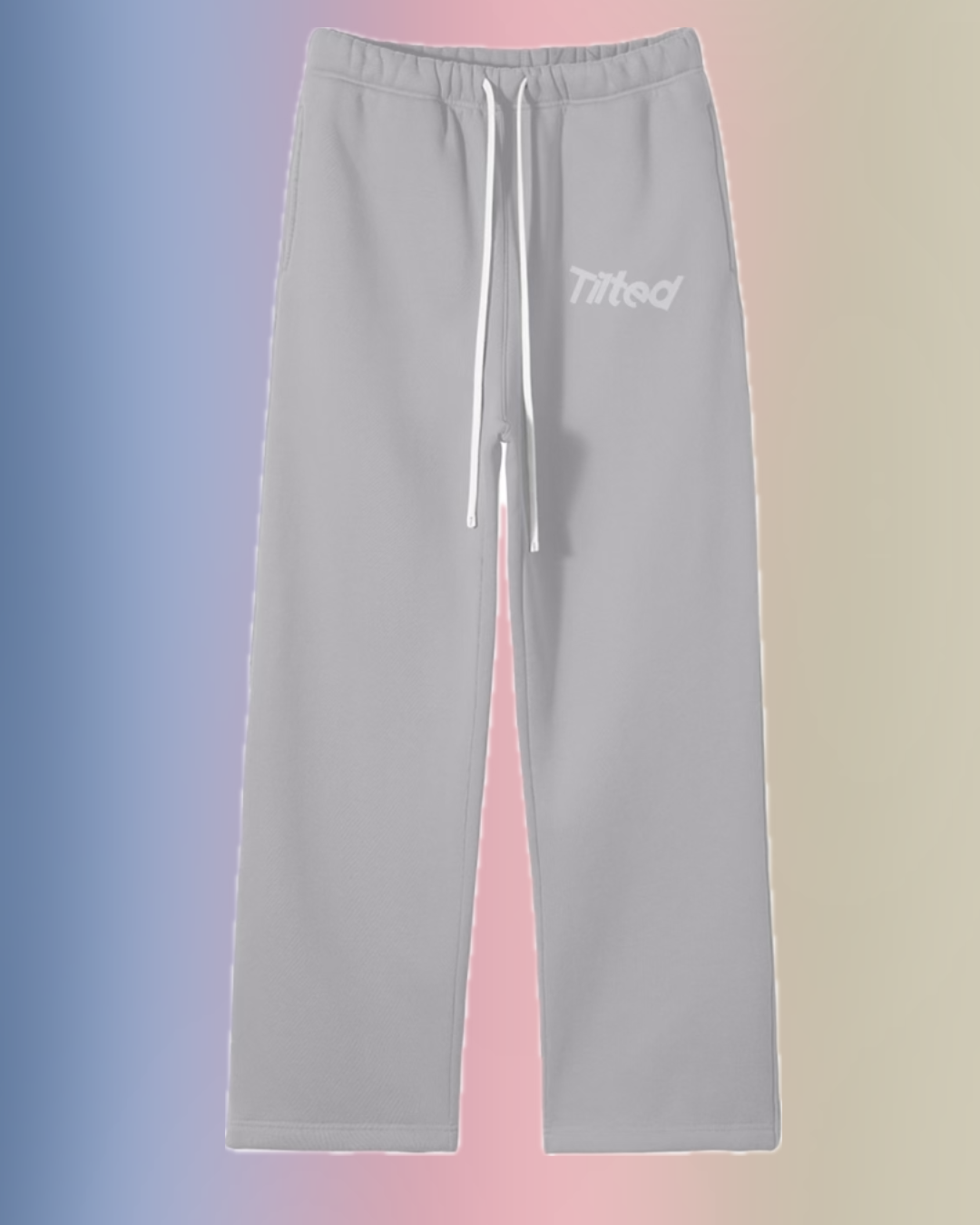 Mono-Logo Straight Leg Pants