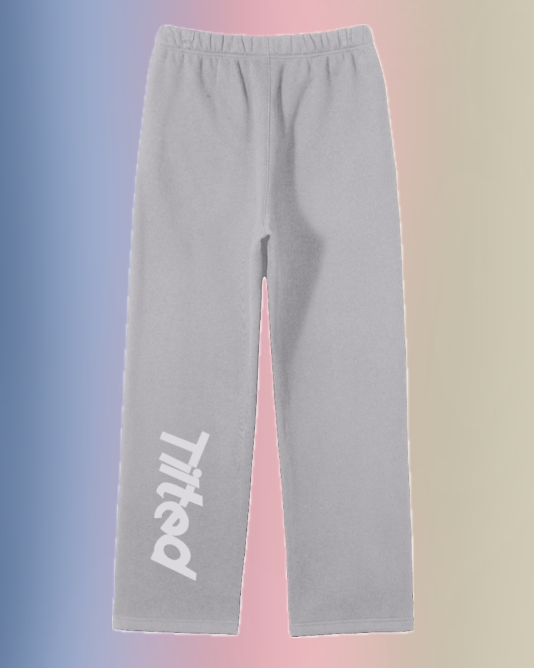 Mono-Logo Straight Leg Pants