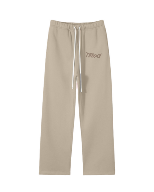 Mono-Logo Straight Leg Pants